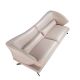 Canapele - Canapea 3 locuri eleganta cu spatar original Cowhide leather taupe grey