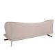 Canapele - Canapea 3 locuri eleganta cu spatar original Cowhide leather taupe grey