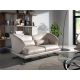 Canapele - Canapea 2 locuri eleganta cu spatar original Cowhide leather taupe grey
