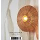Aplice, corpuri de iluminat pentru pereti - Aplica de perete eco din iuta Iguazu L disc 55cm, nat