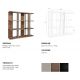 Biblioteci-Rafturi - Raft modern design italian Book