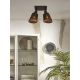 Plafoniere - Plafoniera eco din bambus Java 2-Shade bl/15x17, bl