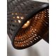Plafoniere - Plafoniera eco din bambus Java 2-Shade bl/15x17, bl