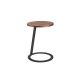 Masute Living - Masuta laterala moderna design LUX Wood and Black, 38cm