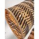 Plafoniere - Plafoniera eco din bambus Java 2-Shade bl/15x17, bl./nat