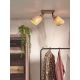 Plafoniere - Plafoniera eco din bambus Java 2-Shade nat/15x17, nat