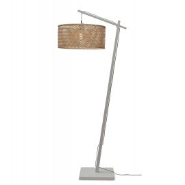 Lampadare - Lampadar eco din bambus Java L white/50x22, nat