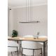 Iluminat inteligent - Lustre LED inteligenta, dimabila design modern Salvilanas-z negru