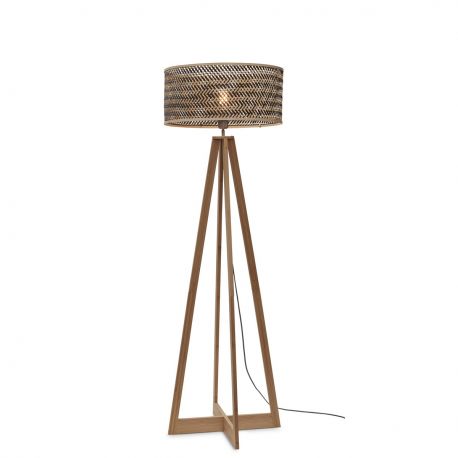 Lampadare - Lampadar eco din bambus Java 4-legs nat/50x22, bl/nat