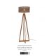 Lampadare - Lampadar eco din bambus Java 4-legs nat/50x22, bl/nat