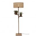 Lampadar eco din bambus cu polita Java nat/50x22, nat