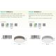 Iluminat inteligent - Plafoniera LED RGB inteligenta, design modern Romao-z maro