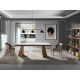 Mese dining - Masa dining design LUX Walnut 220x110cm