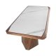 Mese dining - Masa dining design LUX Walnut 220x110cm