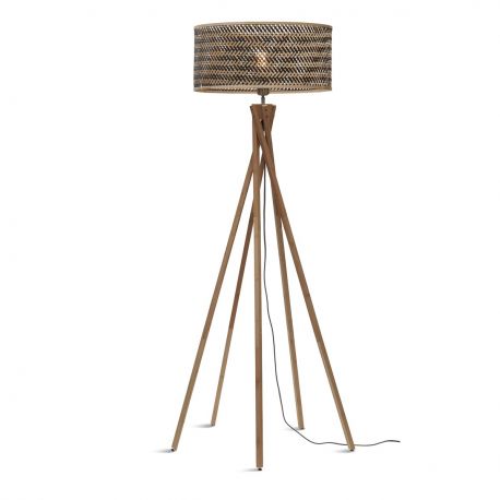 Lampadare - Lampadar eco din bambus Java 5-legs nat/50x22, bl/nat