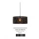 Pendule, Lustre suspendate - Lustra/Pendul eco din bambus Java 50x22, black