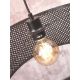 Pendule, Lustre suspendate - Lustra/Pendul eco din bambus Java 50x22, black