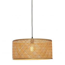 Pendule, Lustre suspendate - Lustra/Pendul eco din bambus Java 50x22, nat