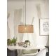 Pendule, Lustre suspendate - Lustra/Pendul eco din bambus Java 50x22, nat