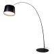 Lampadare - Lampa arcuita de podea eleganta design minimalist Black