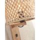 Aplice, corpuri de iluminat pentru pereti - Aplica de perete eco din bambus cu polita Java shelf nat/18x15, nat