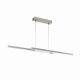 Iluminat inteligent - Lustra LED inteligenta, design modern Fraioli-z nichel mat