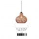 Pendule, Lustre suspendate - Lustra/ Pendul eco din ratan Kalahari nat., S