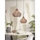 Pendule, Lustre suspendate - Lustra/ Pendul eco din ratan Kalahari nat