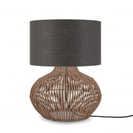 Veioza eco din ratan Kalahari S/3220, d.grey