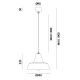 Pendule, Lustre suspendate - Lustra Officina 34cm