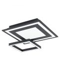 Plafoniera LED RGB inteligenta, design modern Savatarila-z 45x45cm