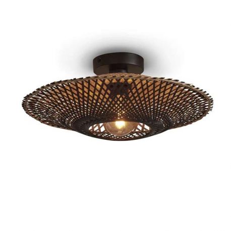 Plafoniere - Plafoniera eco din bambus Kalimantan 44cm nat/bl