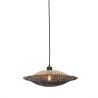 Lustra/Pendul eco din bambus Kalimantan 44cm nat/bl