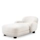 Canapele - Pat de zi tip sezlong design LUX Udine, Lyssa off-white