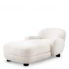 Pat de zi tip sezlong design LUX Udine, Lyssa off-white