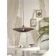 Pendule, Lustre suspendate - Lustra/Pendul eco din bambus Kalimantan 60cm nat/bl