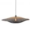 Lustra/Pendul eco din bambus Kalimantan 87cm nat/bl