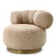 Fotolii - Fotoliu pivotant design elegant LUX Phedra, Lyssa sand