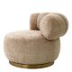 Fotolii - Fotoliu pivotant design elegant LUX Phedra, Lyssa sand