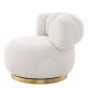 Fotolii - Fotoliu pivotant design elegant LUX Phedra, Lyssa off-white
