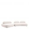 Canapea fixa design LUX din 2 module Residenza, Lyssa off-white