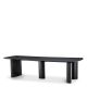 Mese dining - Masa design LUX Bergman L Charcoal grey, 300x120cm