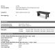 Mese dining - Masa design LUX Bergman S Charcoal grey, 230x120cm