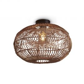 Plafoniere - Plafoniera eco din ratan Madeira rattan, nat