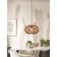 Pendule, Lustre suspendate - Lustra/Pendul eco din ratan Madeira rattan, nat