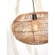 Pendule, Lustre suspendate - Lustra/Pendul eco din ratan Madeira rattan, nat