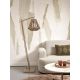 Lampadare - Lampadar eco din bambus Merapi S nat/diamond, bl/nat