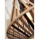 Lampadare - Lampadar eco din bambus Merapi S nat/diamond, bl/nat