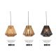 Pendule, Lustre suspendate - Lustra/Pendul eco din bambus Merapi diamond, black