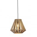 Lustra/Pendul eco din bambus Merapi diamond, bl/nat
